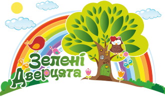 логотип зелені дверцята